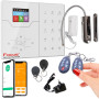 Alarme sans-fil 4G pour garage – installation simple et sécurité sans abonnement.