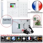 Système de sécurité 4G pour maison avec connexion Ethernet et GSM.